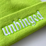 Unhinged Beanie // made in the USA