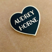 Audrey Horne Heart Enamel Pin