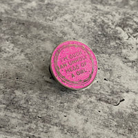 Unholy Mess of a Girl Enamel Pin