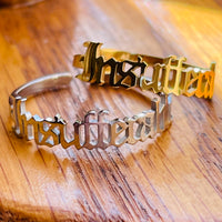Insufferable Adjustable Dainty Ring