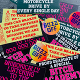 Proud Graduate of a Special Bitch Academy Bumper Sticker
