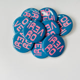 Oy Vey! Pinback Button 2.25”