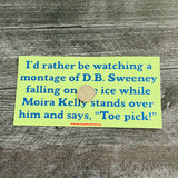 The Cutting Edge Bumper Sticker