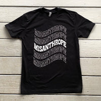 Misanthrope Black and White Tee