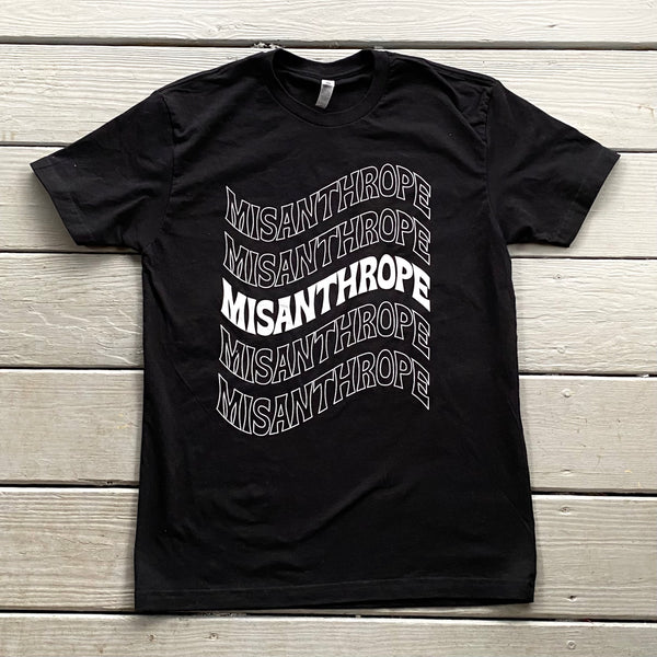 Misanthrope Black and White Tee
