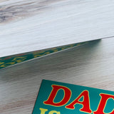 Daddy is a state of mind Car Magnet