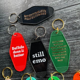 My other ride is a boat against the current hotel Motel Keychain