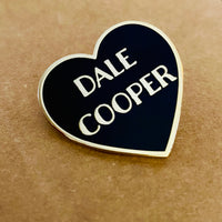 Dale Cooper Heart Enamel Pin