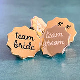 Small Team Groom Enamel Pin