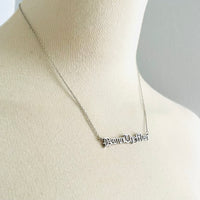 Damn the Man Necklace