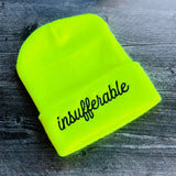 Insufferable Beanie // made in the USA