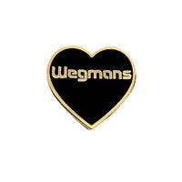 Wegmans Enamel Heart Pin
