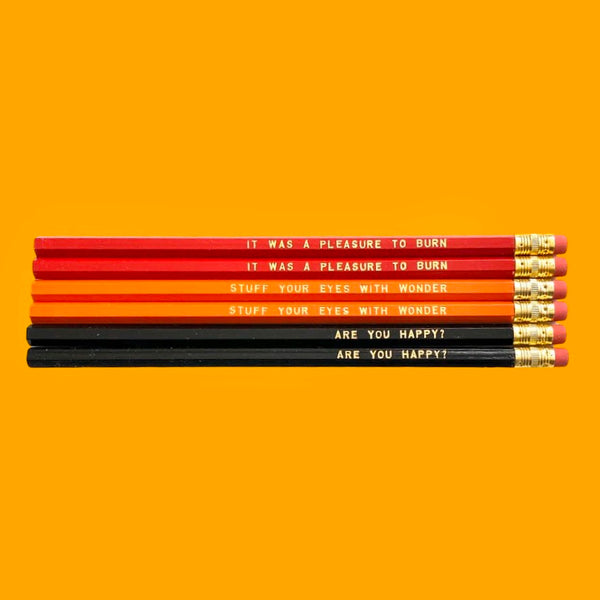 Fahrenheit 451 Pencil Set