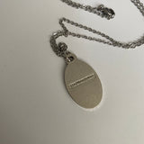 Roswell Waitress Uniform or Antar Symbol Enamel Necklace