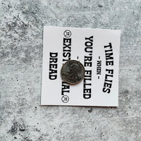 Existential Dread 3” Sticker
