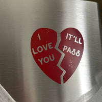 FLAWED I Love You It’ll Pass Flask