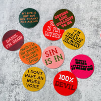 100% Devil Sticker