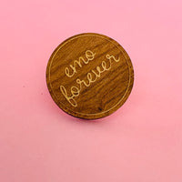 Wooden Lapel Pins // made in America