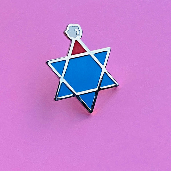Chrismukkah Enamel Pin