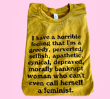 I have a horrible feeling Fleabag Tee Shirt
