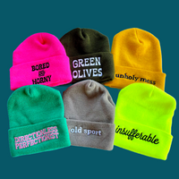 Green Olives Beanie // made in the USA