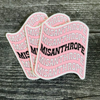 Misanthrope 3” Sticker