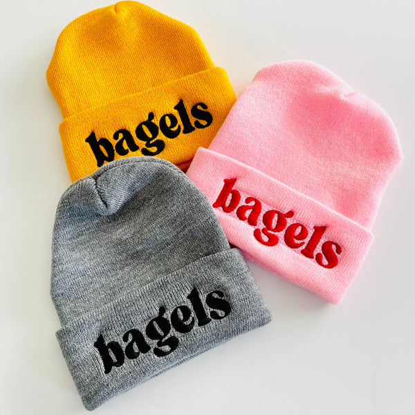 Bagels Beanie // made in the USA