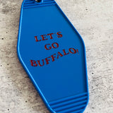 Let’s Go Buffalo hotel Motel Keychain