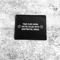 Time Flies when You’re filled with Existential Dread Vaccine Card Holder