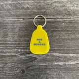 Not a Hugger Saddle Keychain