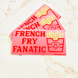 French Fry Fanatic Bumper Sticker