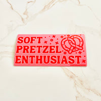 Soft Pretzel Enthusiasts Bumper Sticker