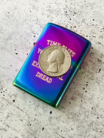 Rainbow Time Flies when You’re Filled with Existential Dread Lighter // ships empty