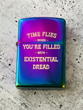 Rainbow Time Flies when You’re Filled with Existential Dread Lighter // ships empty