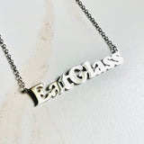 Eat Glass Necklace